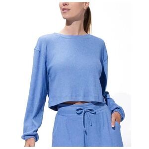 Eleven by Venus Williams NWT size XS pullover sweater cornflower blue Razzle Daz